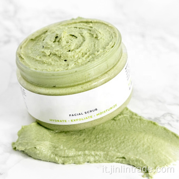 Green Tè Facial Body Scrub Delicato esfoliatore giornaliero